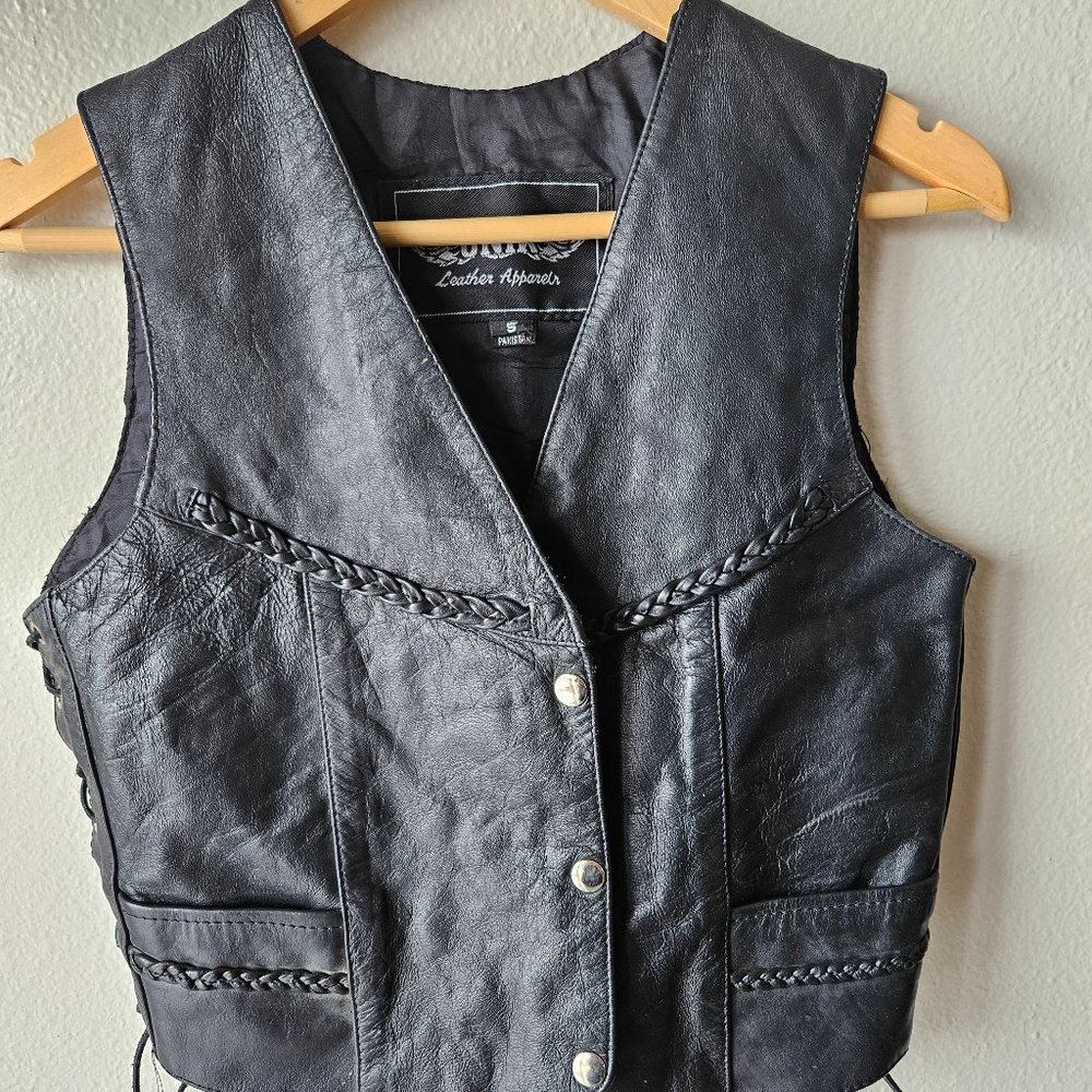 Unik leather vest